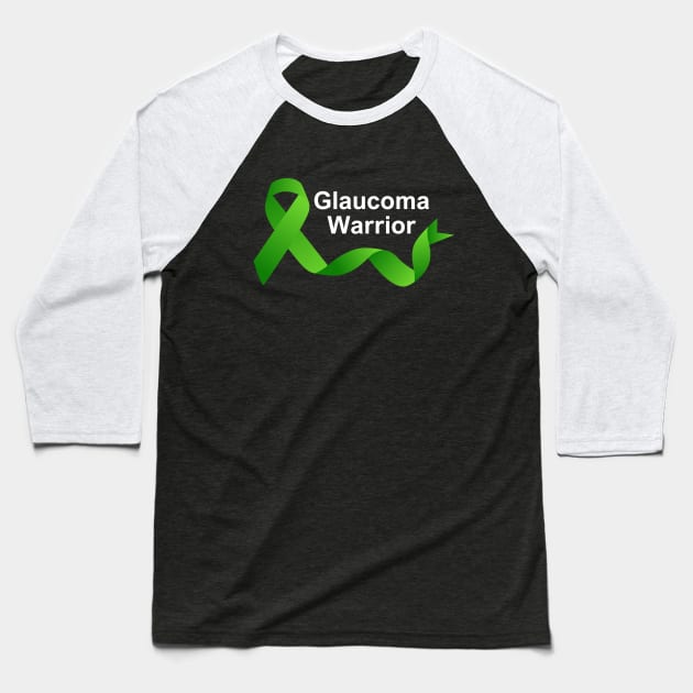 Glaucoma Warrior Baseball T-Shirt by MtWoodson